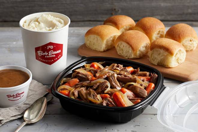 Order Fork-Tender Pot Roast Family Meal  food online from Bob Evans - Jacksonville #420 store, Jacksonville on bringmethat.com