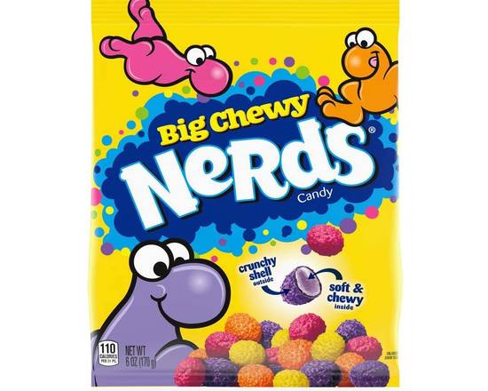Order Nerds Big Chewy Candy, 6 Oz food online from Trumbull Super Stop store, Trumbull on bringmethat.com