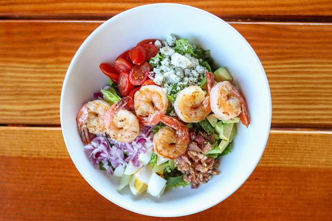 Order Shrimp Cobb Salad  food online from Tommy Tavern + Tap store, Parsippany on bringmethat.com