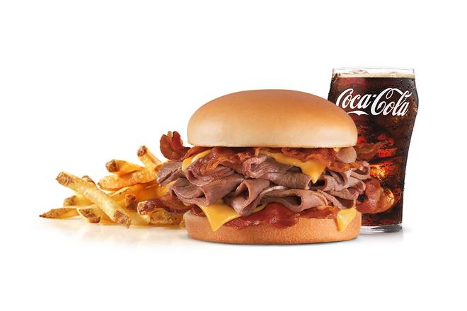 Order Monster Roast Beef Combo food online from Hardee store, York on bringmethat.com