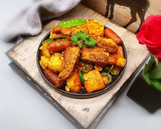Order 提督香锅排骨 TIDU pork ribs pot ️️樂 food online from Fashion Wok store, Sunnyvale on bringmethat.com
