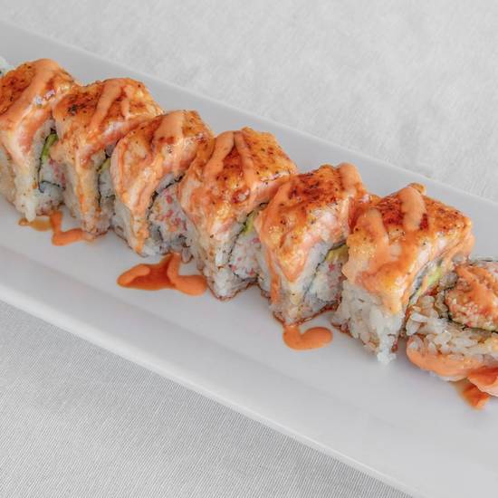 Order Baked Salmon Roll food online from Sushi 21 store, San Pedro on bringmethat.com