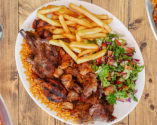 Assiette cote d’agneau