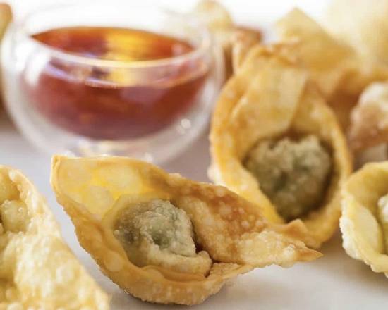 Order Fried Wonton (with Meat) food online from Red Apple Chinese Restaurant store, Harahan on bringmethat.com