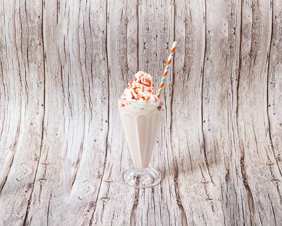 Milkshake fraise banane