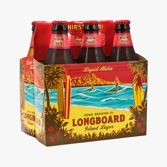 Order Kona Longboard Island Lager food online from Santa Monica Liquor store, Santa Monica on bringmethat.com