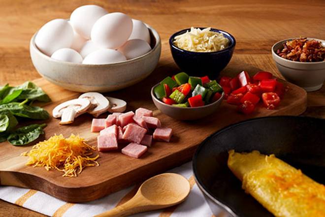 Order Build Your Own Omelet food online from Bob Evans store, Lewes on bringmethat.com