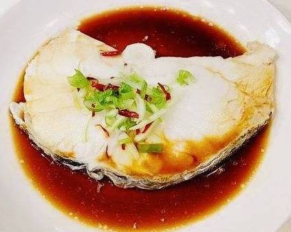 Order Steamed Cod Fish 清蒸鳕鱼  food online from Min Chef store, Tustin on bringmethat.com