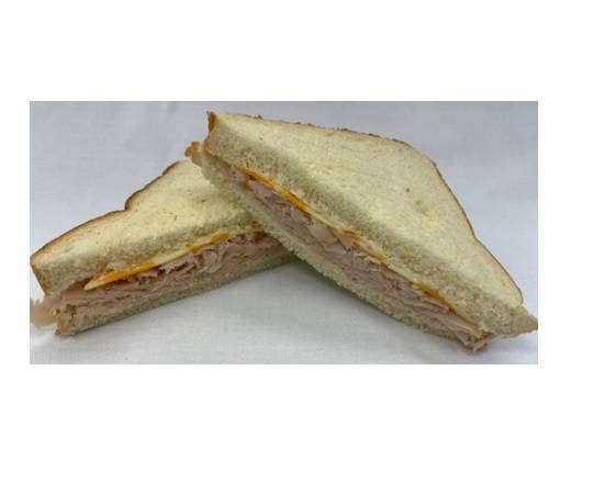deli2go Turkey & Cheese Sandwich (1 each)