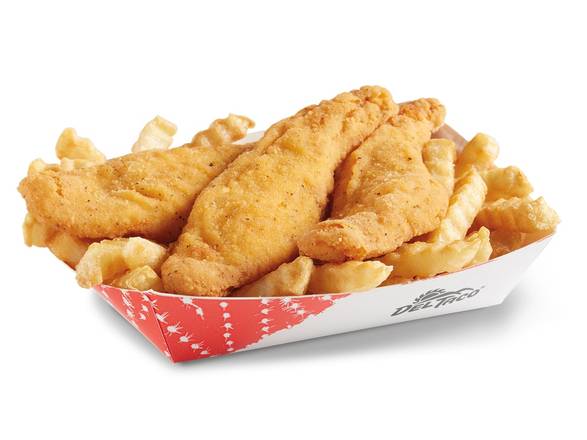 Order 3 Pc. Crispy Chicken & Fries Box food online from Del Taco store, Orlando on bringmethat.com