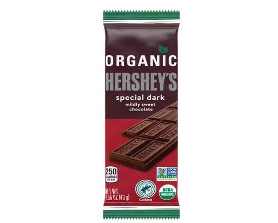 Order Dark Chocolate Bar (Organic Hershey' s) food online from Organico store, Los Angeles on bringmethat.com