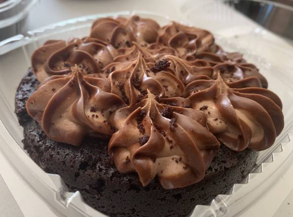 Order Deep Dark Chocolate Cake food online from Aunty Pooey Sweet Tooth store, Berkeley on bringmethat.com