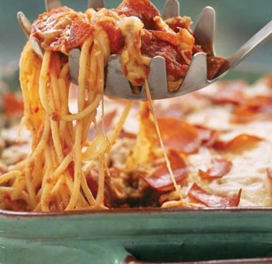 Order Double Turkey Spaghetti food online from Blackout store, Fairburn on bringmethat.com