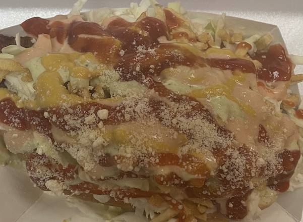 Order Perro Full Equipo food online from Arepa One store, Hialeah on bringmethat.com