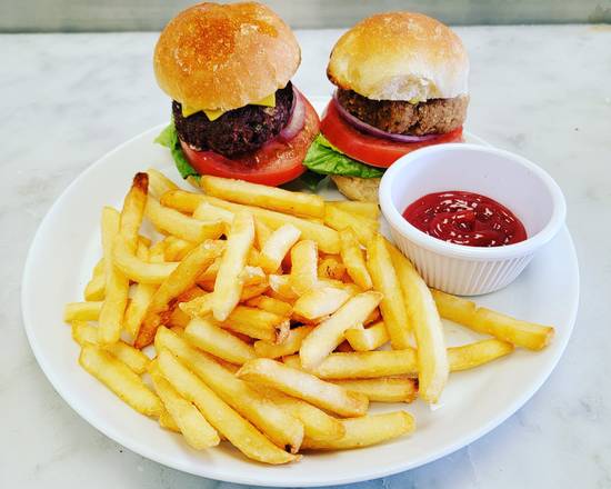 Order Vegan Impossible Meat Sliders food online from Pizzanada store, Bloomfield on bringmethat.com