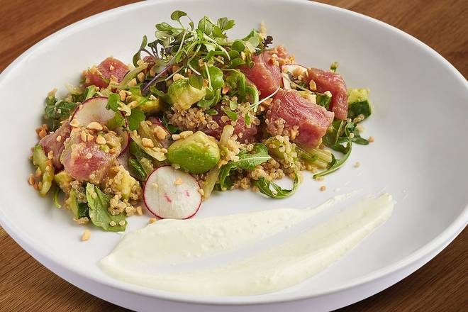 Order Ahi Tuna Poke Bowl food online from Silver store, Bethesda on bringmethat.com