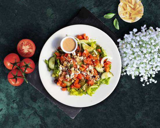 Order Greek Salad food online from Late Cravings store, Brentwood on bringmethat.com