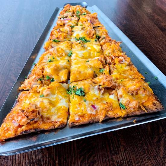 Order BBQ Chicken Flatbread Appetizer food online from Granite City store, Kansas City on bringmethat.com