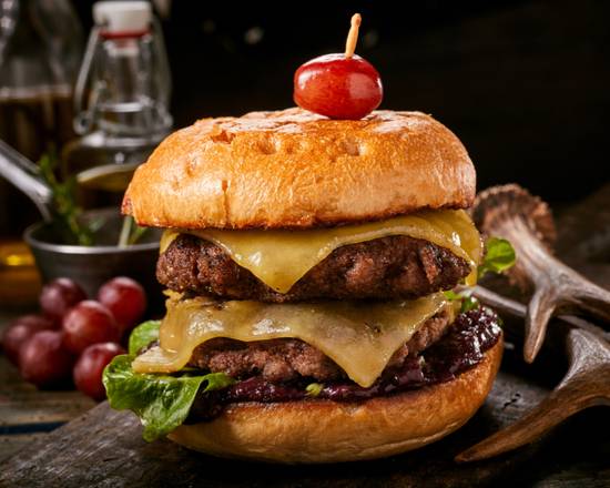 Order The Double Cheeseburger food online from Mrbeast Burger store, White Oak on bringmethat.com