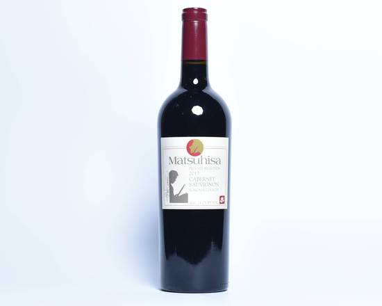 Order Matsuhisa "Private Selection" Cabernet Sonoma County California '17, 750ml Wine (14.2% ABV) food online from Nobu Miami store, Miami Beach on bringmethat.com