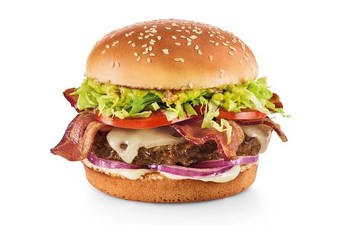 Order Guacamole Bacon Burger food online from Red Robin store, Wilsonville on bringmethat.com