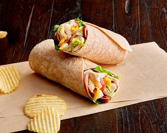 Order The Big Chef Salad Wrap (Manager's Special) food online from Jason Deli store, Decatur on bringmethat.com