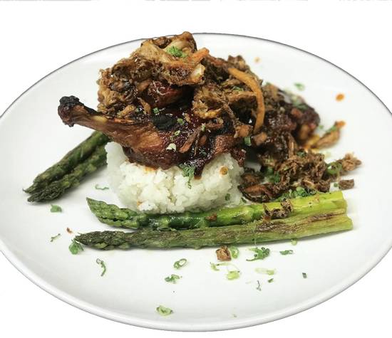 Order Roasted Half Duck food online from blu on the Avenue store, Winter Park on bringmethat.com