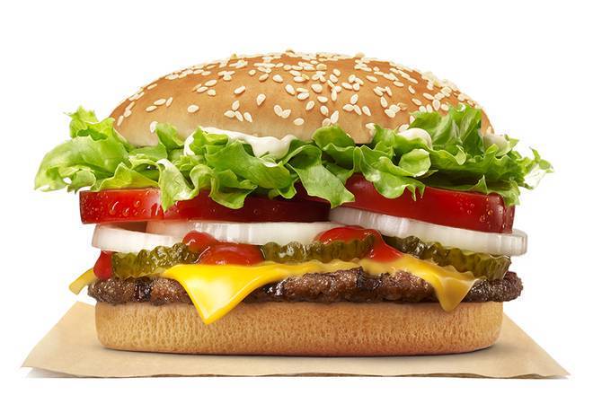 Order WHOPPER® with Cheese food online from Burger King store, St Petersburg on bringmethat.com