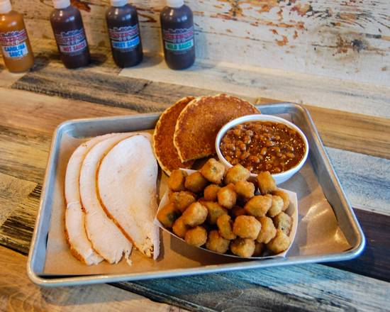 Order Smoked Turkey Breast Plate food online from Bar-b-Cutie store, Nashville on bringmethat.com