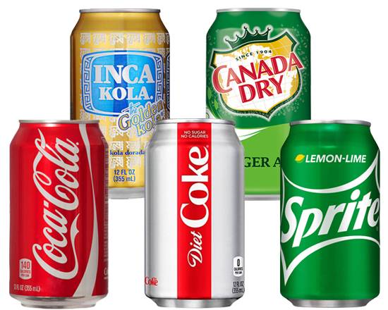 Order Canned Soda (12oz) food online from Daily Bread Marketplace store, Miami on bringmethat.com