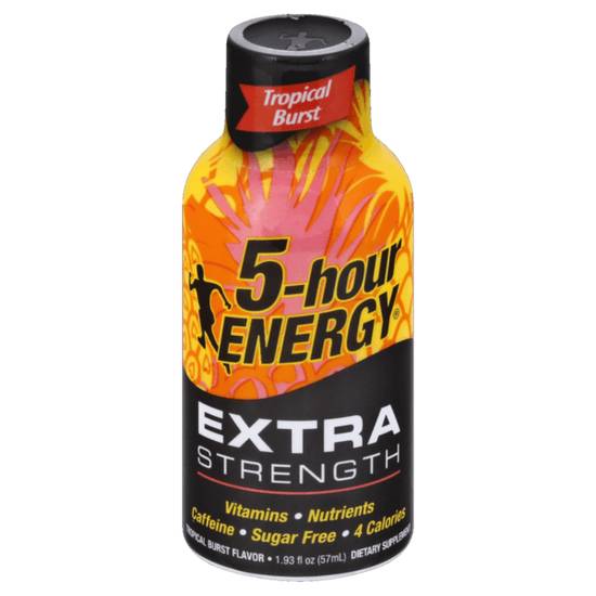 Order 5 Hour Energy Extra Strength Tropical Burst 1.93oz food online from Casey's General Store store, Kearney on bringmethat.com
