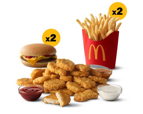 Order Classic Cheeseburger Pack  food online from Mcdonald's® store, ROCK HILL on bringmethat.com