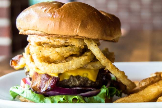Order Pub Burger* food online from Carolina Ale House store, Davie on bringmethat.com