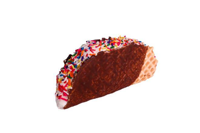 Order Rainbow Sprinkles Waffle Taco food online from Twistee Treat store, Pinellas Park on bringmethat.com