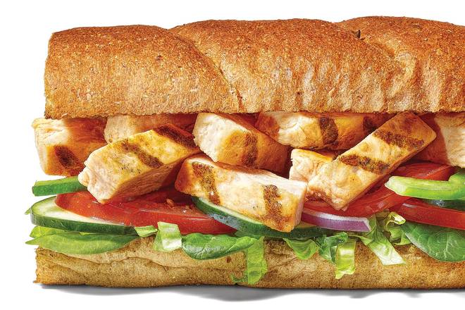 Order Grilled Chicken  Footlong Regular Sub food online from Subway Sandwiches & Salads store, Essex on bringmethat.com