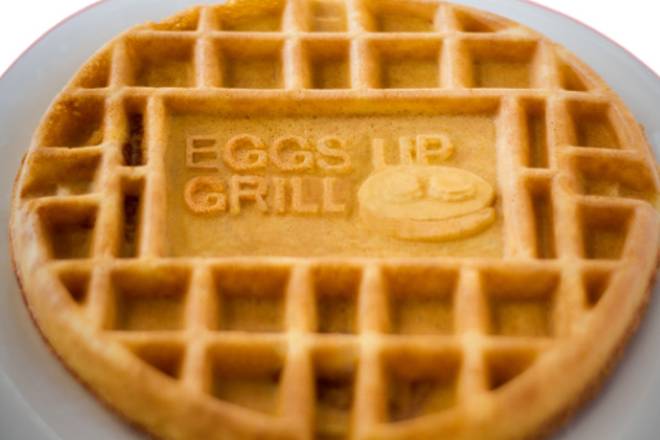 Order Belgian Waffle food online from Eggs Up Grill store, Greer on bringmethat.com