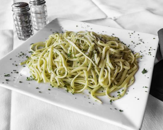 Order Pesto Linguini food online from Marx Cafe store, Washington on bringmethat.com