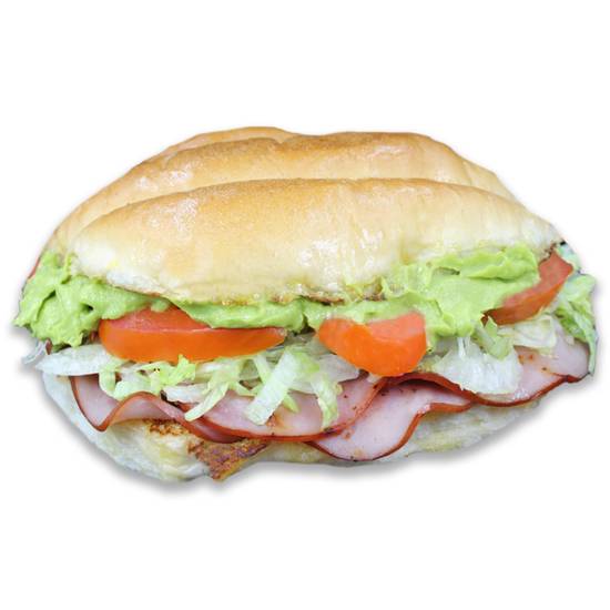 Order Ham Torta food online from Viva Burrito Co. store, Denver on bringmethat.com