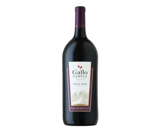 Order Gallo Family Vineyards Pinot Noir 1.5 L food online from Circle K store, Simi Valley on bringmethat.com