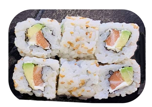 California saumon avocat fromage