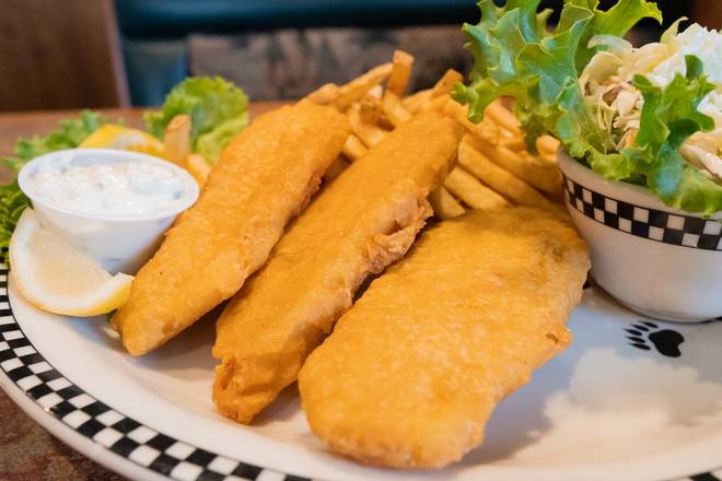 Order Fish & Chips food online from Black Bear Diner store, Rohnert Park on bringmethat.com