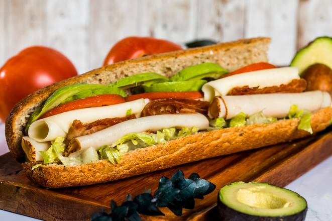 Order Turkey Club Sub food online from Aura Bistro Market store, Miami on bringmethat.com