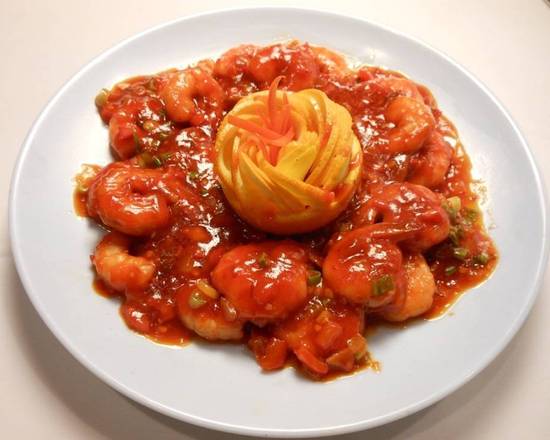Order Shrimp with Tomato Chilli Sauce food online from House of joy store, La Crescenta on bringmethat.com