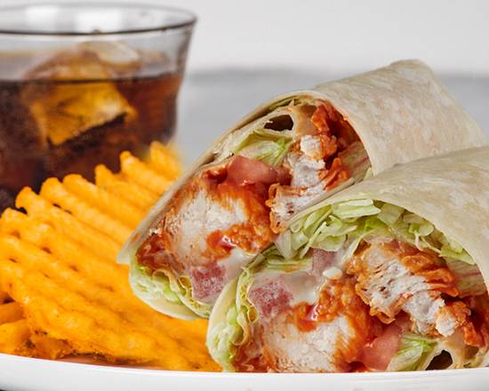 Order Buffalo Chicken Wrap Meal food online from Wings Over store, Athens on bringmethat.com