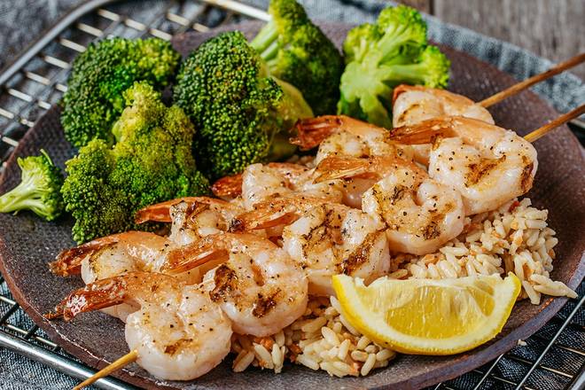 Order Mesquite Wood-Grilled Coastal Carolina Shrimp food online from Logan's Roadhouse store, Florence on bringmethat.com