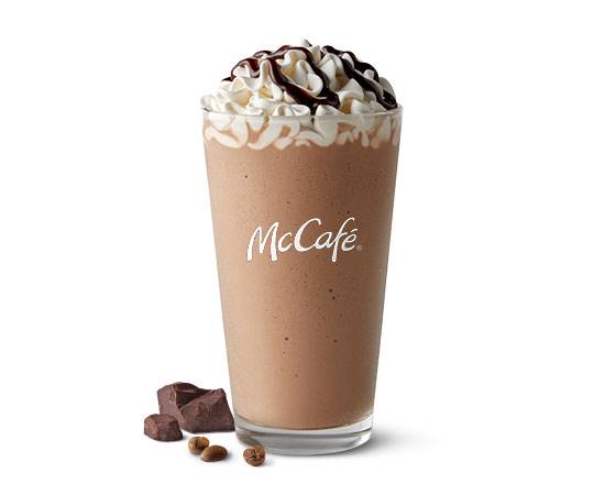 Order Medium Mocha Frappé food online from Mcdonald® store, Lakewood on bringmethat.com