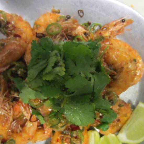 Order Deep Fried Chili Shrimp food online from Kitchen Sooda store, Los Angeles on bringmethat.com