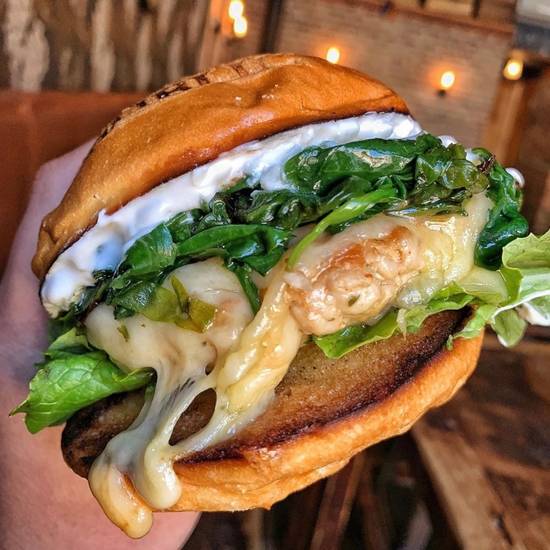 Order Jive Turkey Burger food online from Harlem Public-North End store, New York on bringmethat.com
