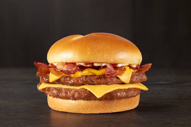 Order Baconzilla!® food online from Rally's Hamburgers store, Matairie on bringmethat.com