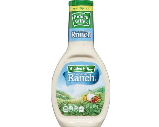 Order Hidden Valley Original Ranch (8 oz) food online from Bay Supermarket store, Miami Beach on bringmethat.com